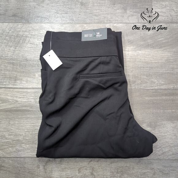 Maurices Mid Rise Boot Cut Pants Size 14 - Picture 6 of 6